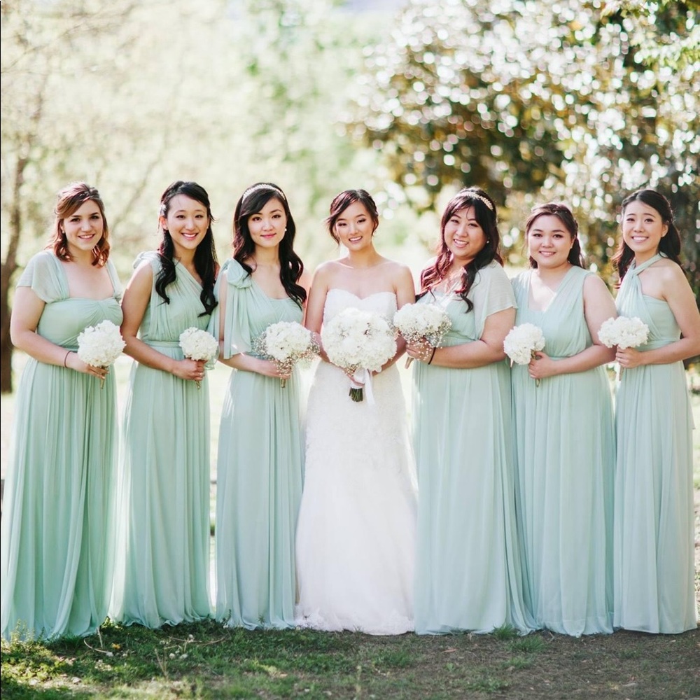 David’s Bridal Convertible Bridesmaid Dress